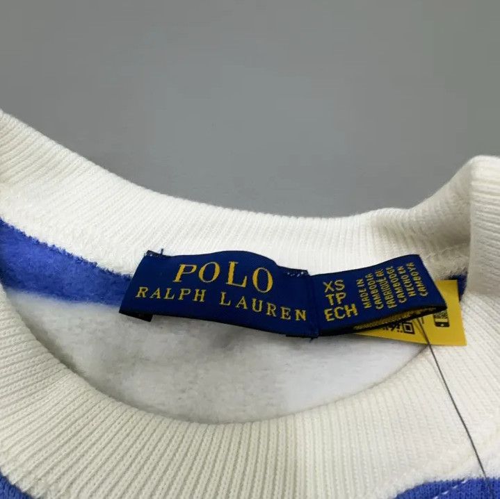 Polo Ralph Lauren Polo Ralph Lauren Wide Stripe Long-Sleeve Sweatshirt Size US XS / EU 42 / 0 - 6 Thumbnail