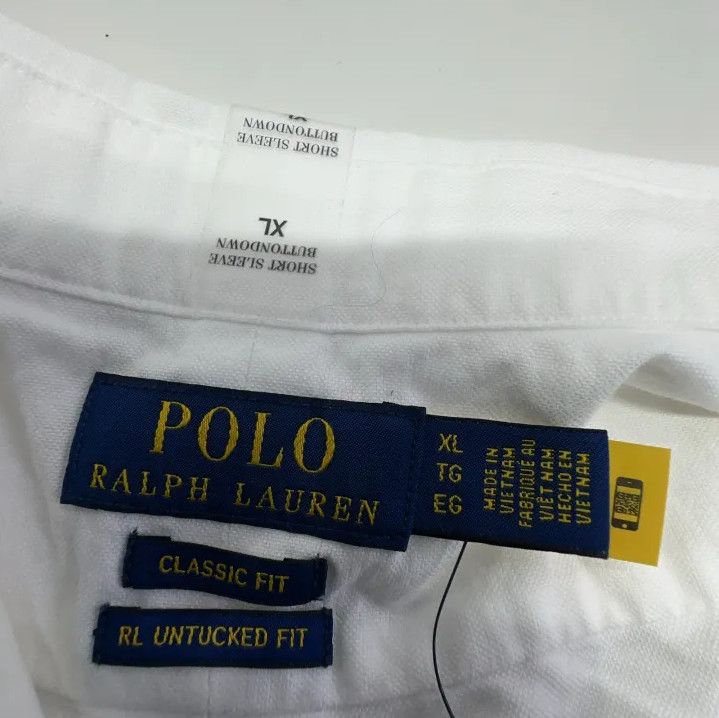 Polo Ralph Lauren Polo Ralph Lauren SS23 Men's White Casual Shirt Size US XL / EU 56 / 4 - 4 Thumbnail