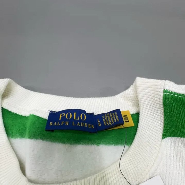 Polo Ralph Lauren Polo Ralph Lauren Striped Long-Sleeve Sweatshirt Size US L / EU 52-54 / 3 - 6 Thumbnail