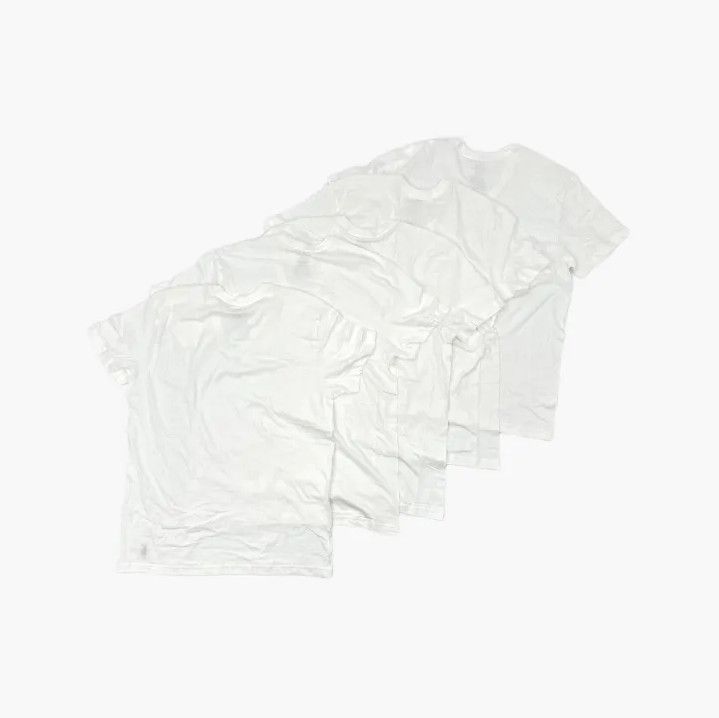 Polo Ralph Lauren Polo Ralph Lauren Men's White V-Neck T-Shirt 5-Pack Size US L / EU 52-54 / 3 - 3 Thumbnail