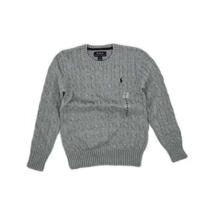Polo Ralph Lauren Polo Ralph Lauren Kids FW22 Cable Knit Sweater Size US S / EU 44-46 / 1 - 2 Thumbnail