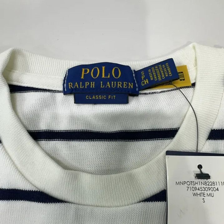 Polo Ralph Lauren Polo Ralph Lauren Striped Casual Short-Sleeve T-Shirt Size US S / EU 44-46 / 1 - 5 Thumbnail