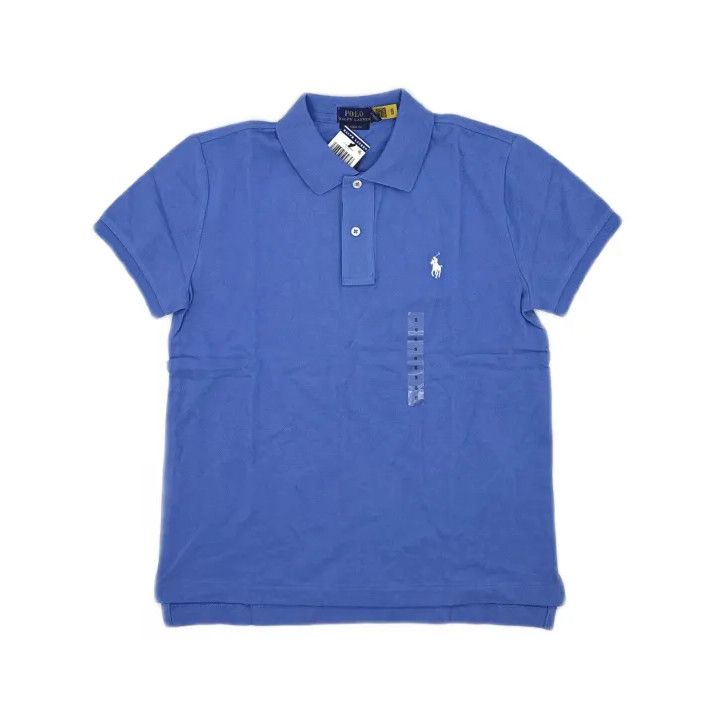 Polo Ralph Lauren Polo Ralph Lauren Solid Collar Short-Sleeve Polo Size US S / EU 44-46 / 1 - 2 Thumbnail