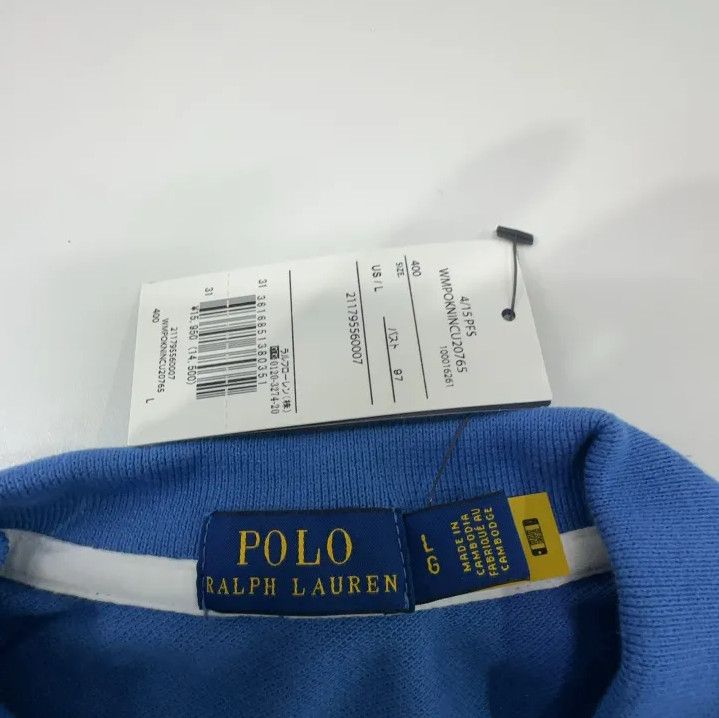 Polo Ralph Lauren Polo Ralph Lauren Solid Pony Embroidered Short Sleeve Polo Size US L / EU 52-54 / 3 - 4 Thumbnail