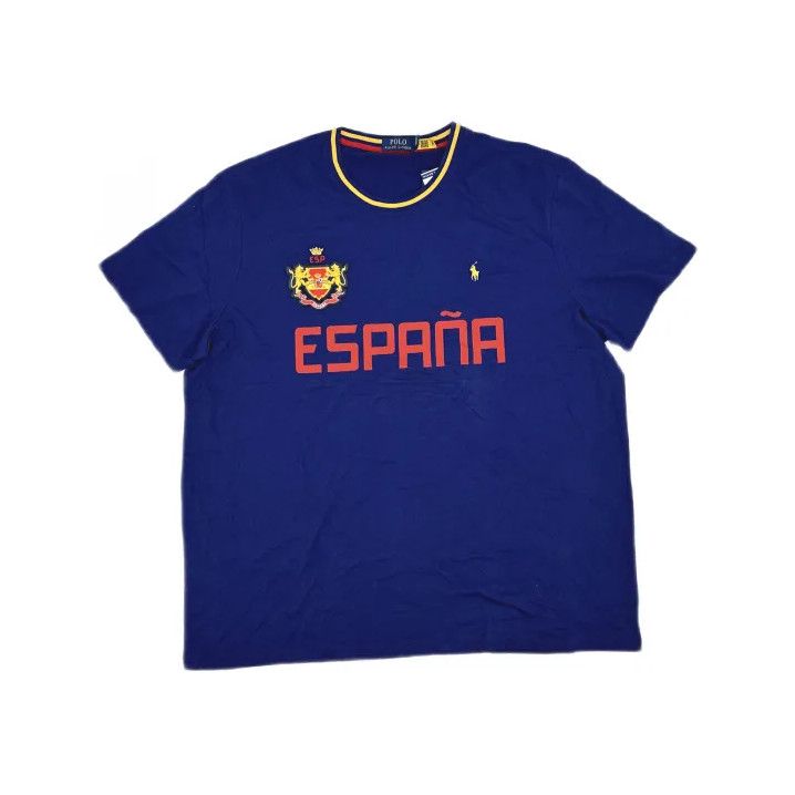 Polo Ralph Lauren Polo Ralph Lauren España Print Short Sleeve T-Shirt Size US XXL / EU 58 / 5 - 2 Thumbnail