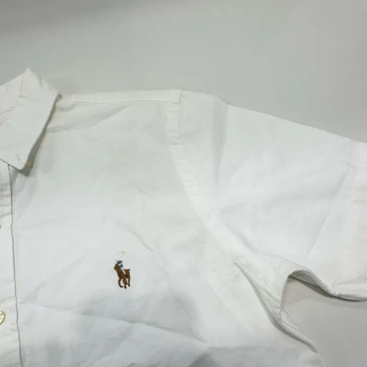 Polo Ralph Lauren Polo Ralph Lauren Men's White Short-Sleeve Casual Shirt Size US S / EU 44-46 / 1 - 8 Thumbnail