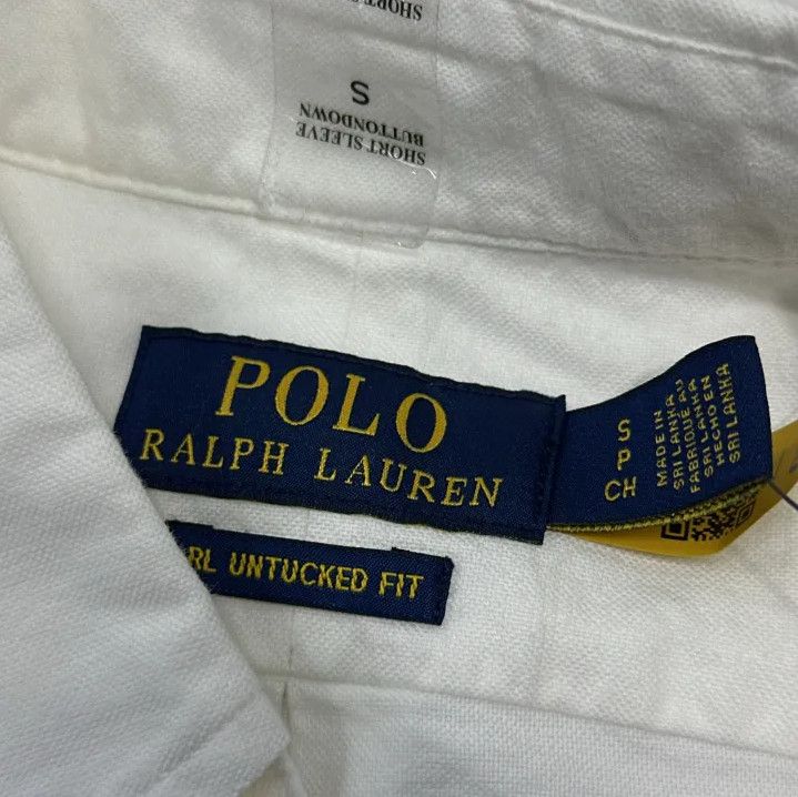 Polo Ralph Lauren Polo Ralph Lauren Men's White Short-Sleeve Casual Shirt Size US S / EU 44-46 / 1 - 5 Thumbnail