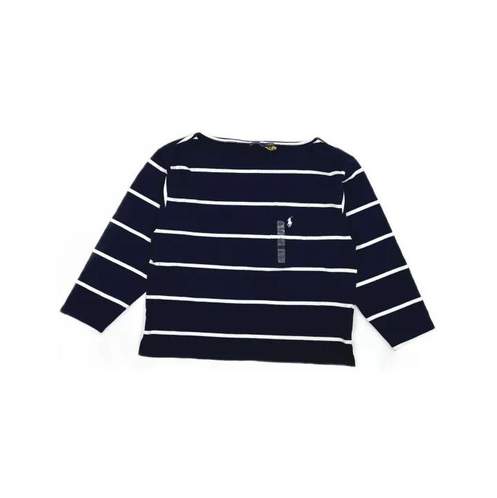 Polo Ralph Lauren Polo Ralph Lauren Wide-Striped Long-Sleeve Knit Sweater Size US L / EU 52-54 / 3 - 2 Thumbnail