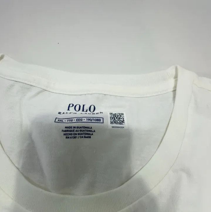 Polo Ralph Lauren Polo Ralph Lauren SS23 Logo Embroidered Short-Sleeve T-Shirt Size US XXL / EU 58 / 5 - 4 Thumbnail