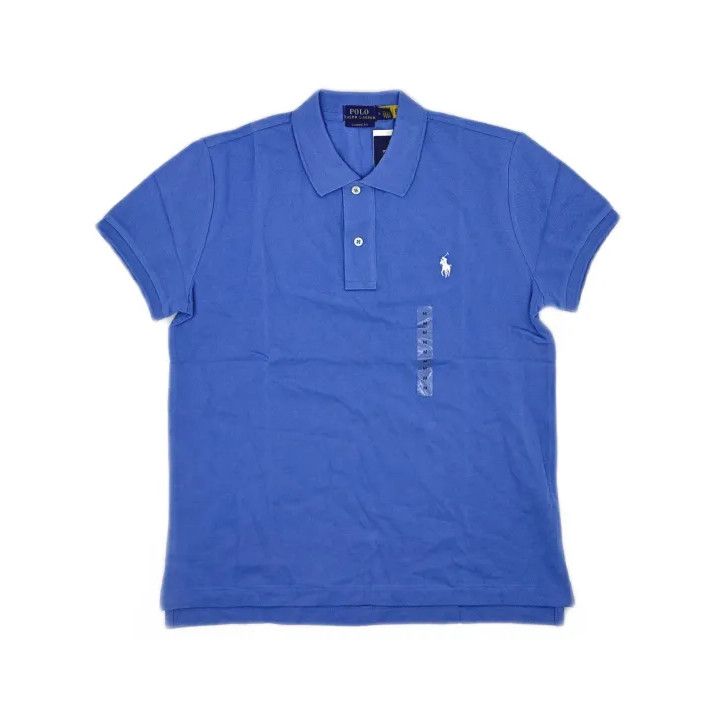Polo Ralph Lauren Polo Ralph Lauren Solid Short-Sleeve Polo Size US M / EU 48-50 / 2 - 2 Thumbnail
