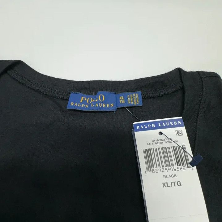 Polo Ralph Lauren Polo Ralph Lauren Solid Pony Embroidered Long Sleeve T-Shirt Size US XL / EU 56 / 4 - 4 Thumbnail