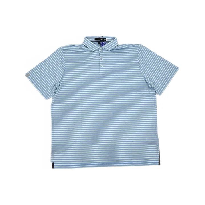 Polo Ralph Lauren Polo Ralph Lauren Striped Short-Sleeve Polo Size US XXL / EU 58 / 5 - 2 Thumbnail
