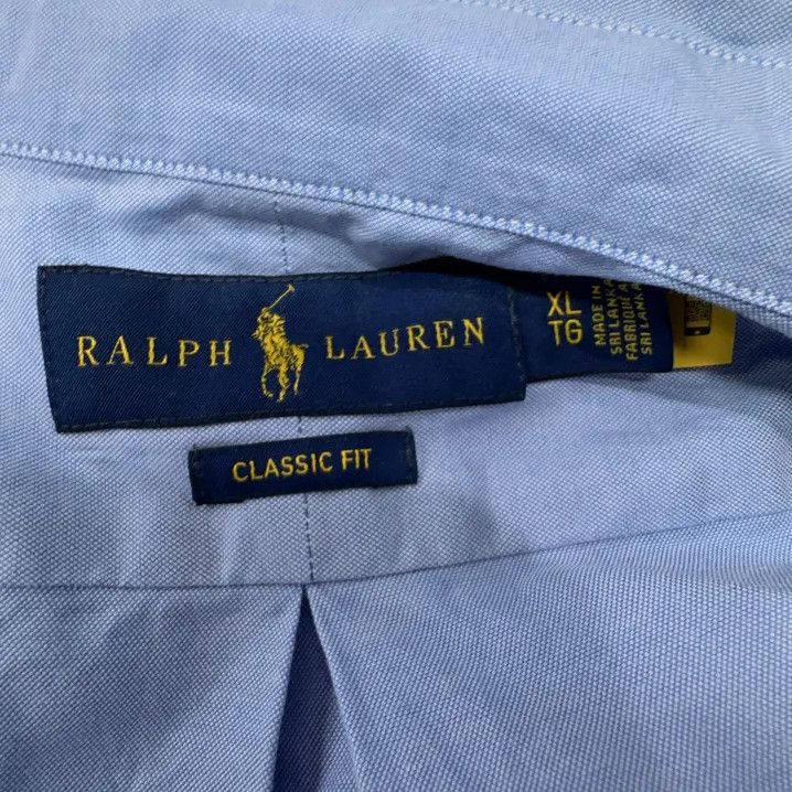 Polo Ralph Lauren Polo Ralph Lauren Logo Embroidered Long-Sleeve Shirt Size US XL / EU 56 / 4 - 5 Thumbnail