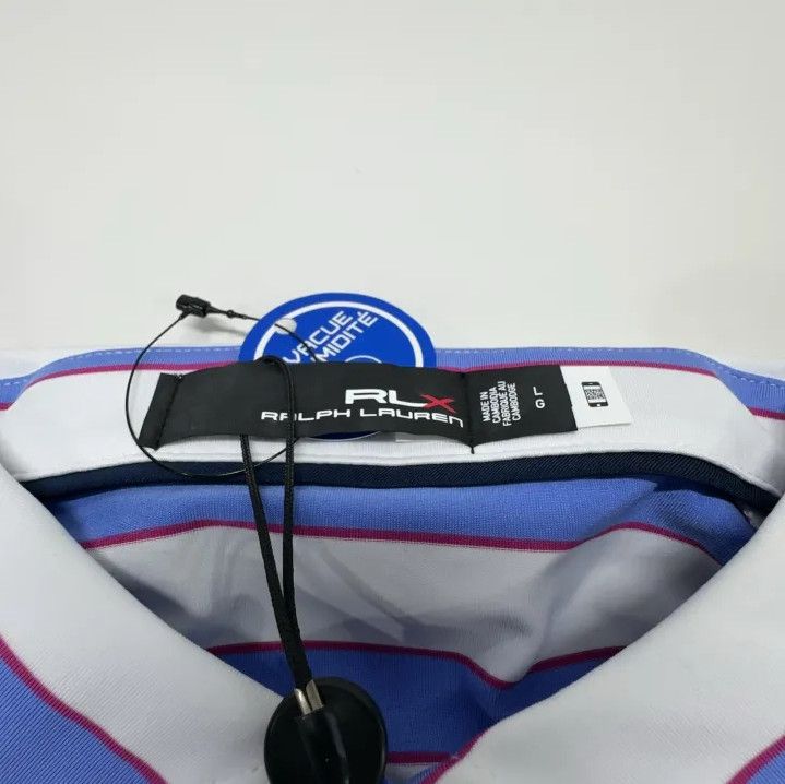 Polo Ralph Lauren Polo Ralph Lauren Striped Short-Sleeve Polo Shirt Size US L / EU 52-54 / 3 - 4 Thumbnail