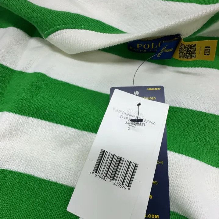 Polo Ralph Lauren Polo Ralph Lauren Wide Stripe Long Sleeve Sweatshirt Size US S / EU 44-46 / 1 - 4 Thumbnail