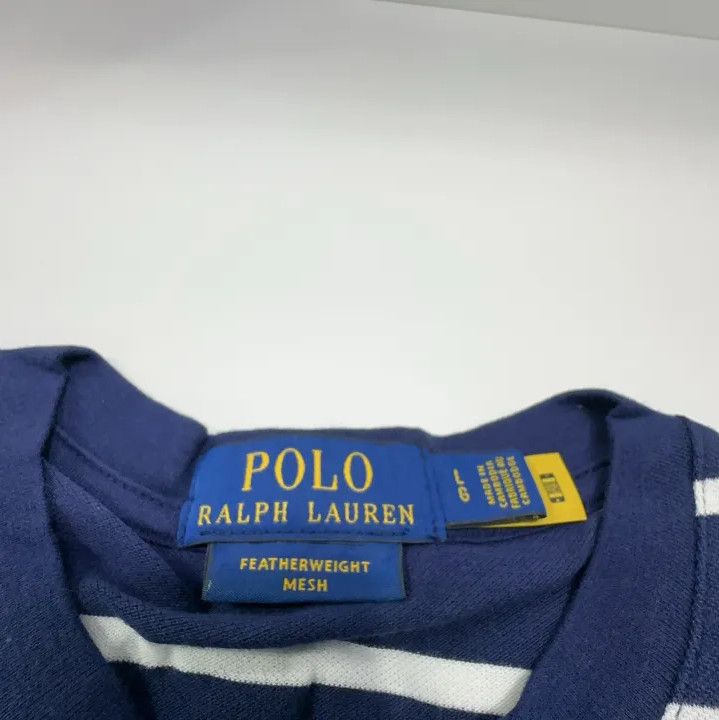 Polo Ralph Lauren Polo Ralph Lauren Striped Button Short-Sleeve T-Shirt Size US L / EU 52-54 / 3 - 4 Thumbnail