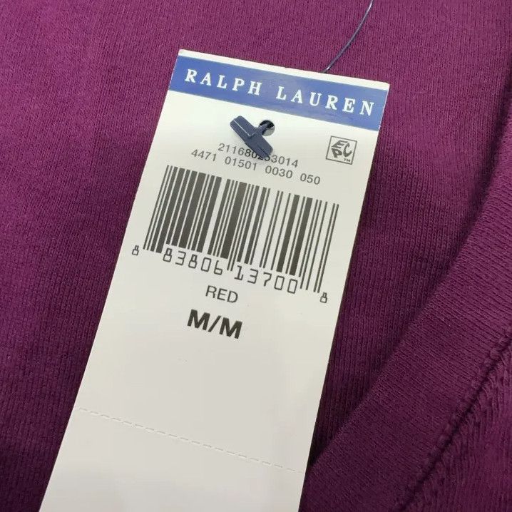 Polo Ralph Lauren Polo Ralph Lauren Solid Pony Embroidered V-Neck Long-Sleeve T-Shirt Size US M / EU 48-50 / 2 - 4 Thumbnail