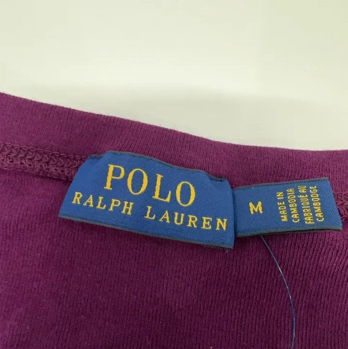 Polo Ralph Lauren Polo Ralph Lauren Solid Pony Embroidered V-Neck Long-Sleeve T-Shirt Size US M / EU 48-50 / 2 - 5 Thumbnail