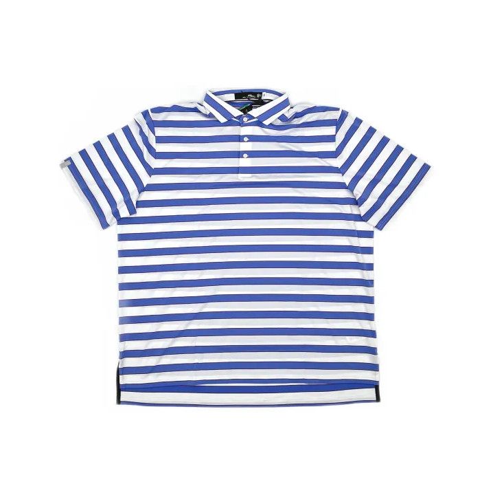 Polo Ralph Lauren Polo Ralph Lauren Striped Short-Sleeve Polo Shirt Size US XXL / EU 58 / 5 - 2 Thumbnail