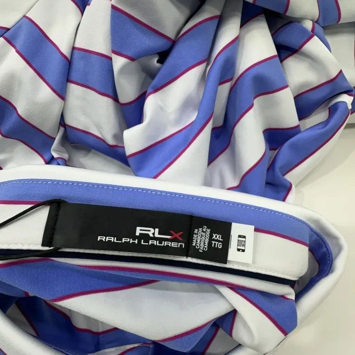 Polo Ralph Lauren Polo Ralph Lauren Striped Short-Sleeve Polo Shirt Size US XXL / EU 58 / 5 - 4 Thumbnail