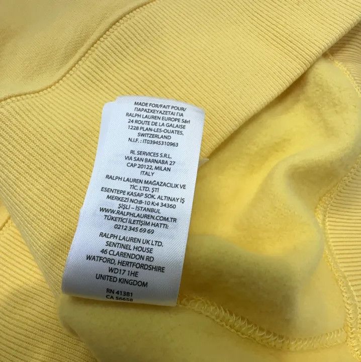 Polo Ralph Lauren Polo Ralph Lauren SS22 Polo Bear Print Long-Sleeve Sweatshirt Size US XL / EU 56 / 4 - 6 Thumbnail