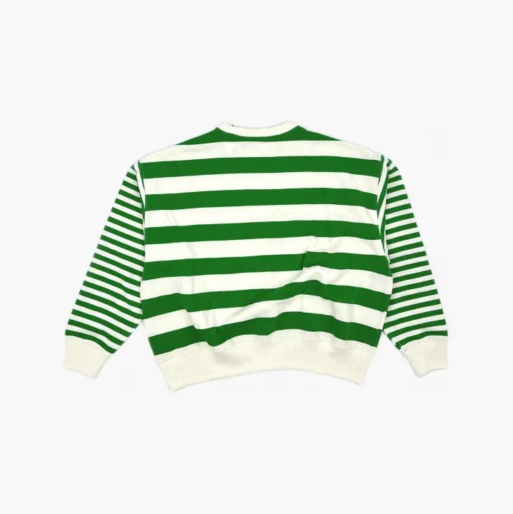 Polo Ralph Lauren Polo Ralph Lauren Unisex Green White Stripe Sweatshirt Size US M / EU 48-50 / 2 - 3 Thumbnail
