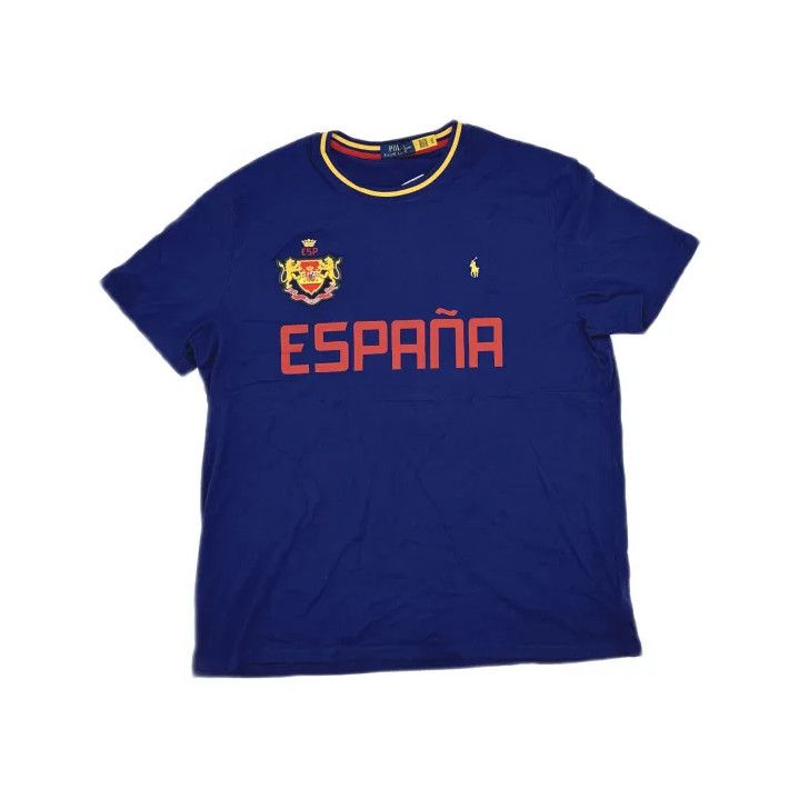 Polo Ralph Lauren Polo Ralph Lauren España Print Short Sleeve T-Shirt Size US XL / EU 56 / 4 - 2 Thumbnail