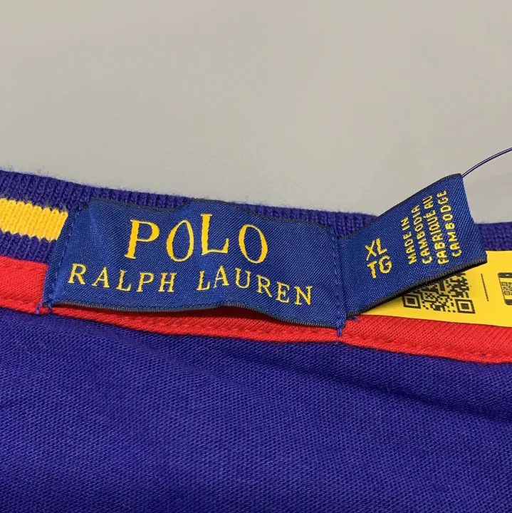 Polo Ralph Lauren Polo Ralph Lauren España Print Short Sleeve T-Shirt Size US XL / EU 56 / 4 - 4 Thumbnail