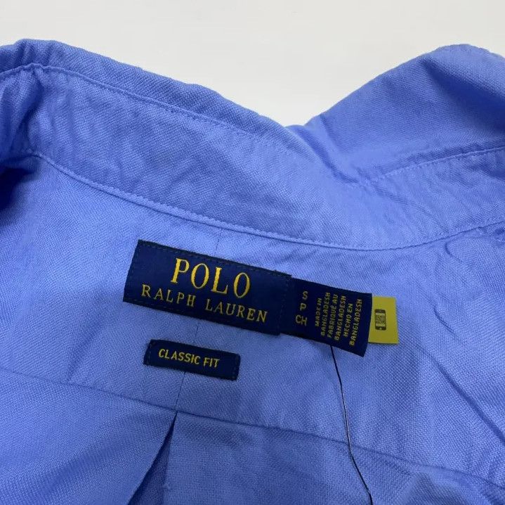 Polo Ralph Lauren Polo Ralph Lauren Solid Logo Embroidered Long-Sleeve Shirt Size US S / EU 44-46 / 1 - 5 Thumbnail
