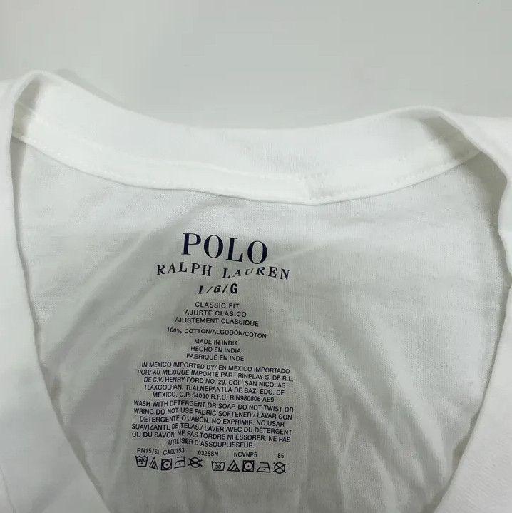 Polo Ralph Lauren Polo Ralph Lauren Men's 5-Pack Slim V-Neck Tees Size US L / EU 52-54 / 3 - 8 Thumbnail