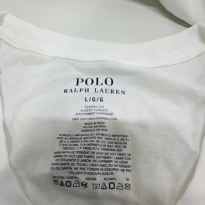 Polo Ralph Lauren Polo Ralph Lauren Men's 5-Pack Slim V-Neck Tees Size US L / EU 52-54 / 3 - 4 Thumbnail