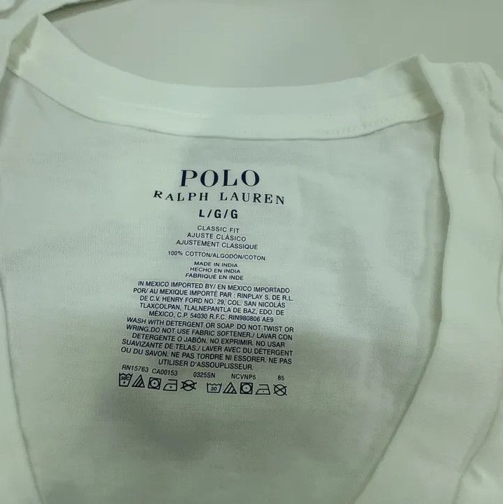 Polo Ralph Lauren Polo Ralph Lauren Men's 5-Pack Slim V-Neck Tees Size US L / EU 52-54 / 3 - 7 Thumbnail
