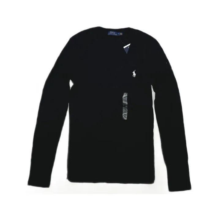 Polo Ralph Lauren Polo Ralph Lauren Solid Pony Embroidered Long Sleeve T-Shirt Size US M / EU 48-50 / 2 - 2 Thumbnail