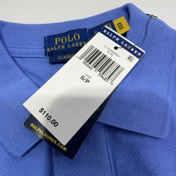 Polo Ralph Lauren Polo Ralph Lauren Blue Short-Sleeve Polo Size US S / EU 44-46 / 1 - 6 Thumbnail
