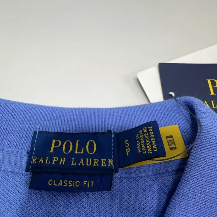 Polo Ralph Lauren Polo Ralph Lauren Blue Short-Sleeve Polo Size US S / EU 44-46 / 1 - 5 Thumbnail
