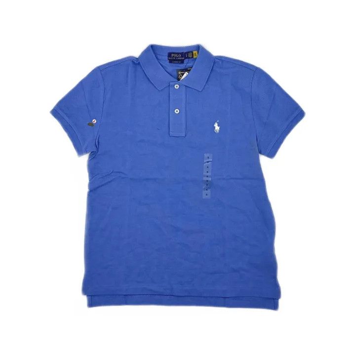 Polo Ralph Lauren Polo Ralph Lauren Blue Short-Sleeve Polo Size US S / EU 44-46 / 1 - 2 Thumbnail