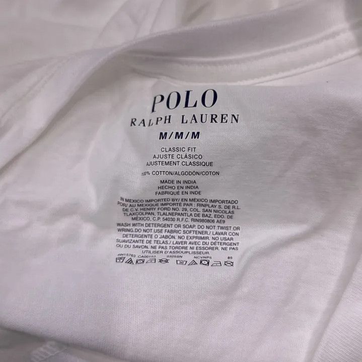 Polo Ralph Lauren Polo Ralph Lauren Men's V-Neck T-Shirt 5-Pack Size US M / EU 48-50 / 2 - 6 Thumbnail