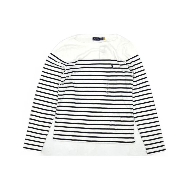 Polo Ralph Lauren Polo Ralph Lauren Striped Long-Sleeve T-Shirt Size US XXL / EU 58 / 5 - 2 Thumbnail
