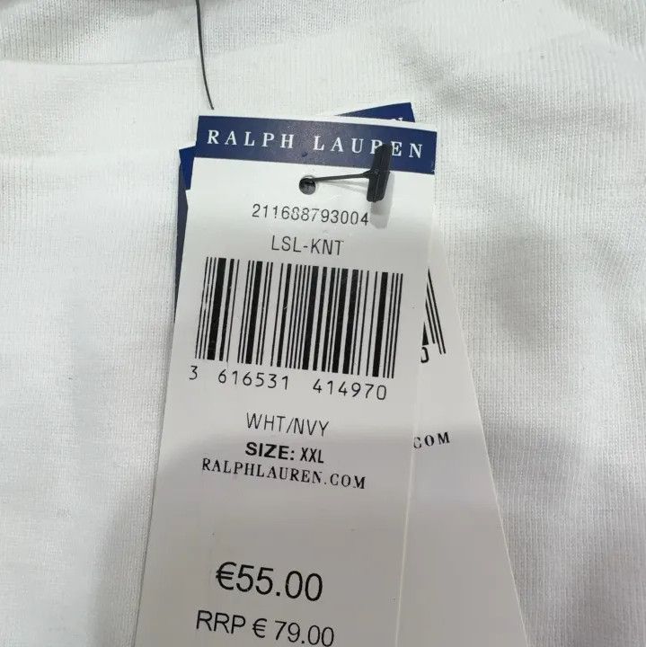 Polo Ralph Lauren Polo Ralph Lauren Striped Long-Sleeve T-Shirt Size US XXL / EU 58 / 5 - 5 Thumbnail
