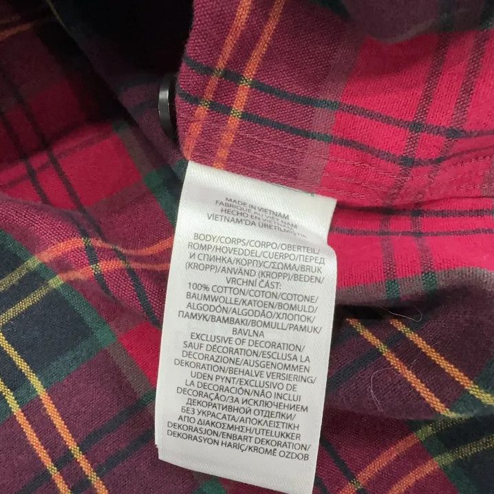 Polo Ralph Lauren Polo Ralph Lauren Men's Red Plaid Long-Sleeve Shirt Size US M / EU 48-50 / 2 - 5 Thumbnail