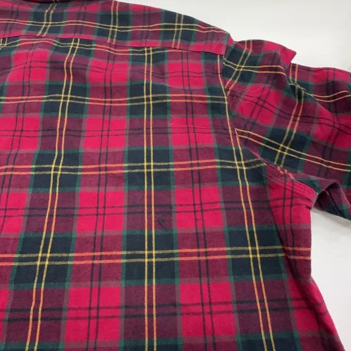 Polo Ralph Lauren Polo Ralph Lauren Men's Red Plaid Long-Sleeve Shirt Size US M / EU 48-50 / 2 - 8 Thumbnail