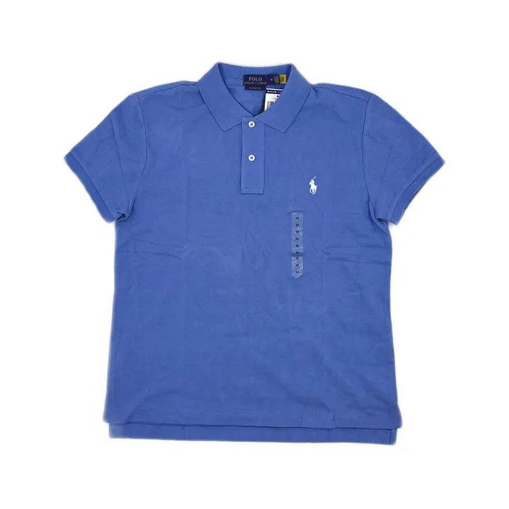 Polo Ralph Lauren Polo Ralph Lauren Solid Short-Sleeve Polo Shirt Size US M / EU 48-50 / 2 - 2 Thumbnail