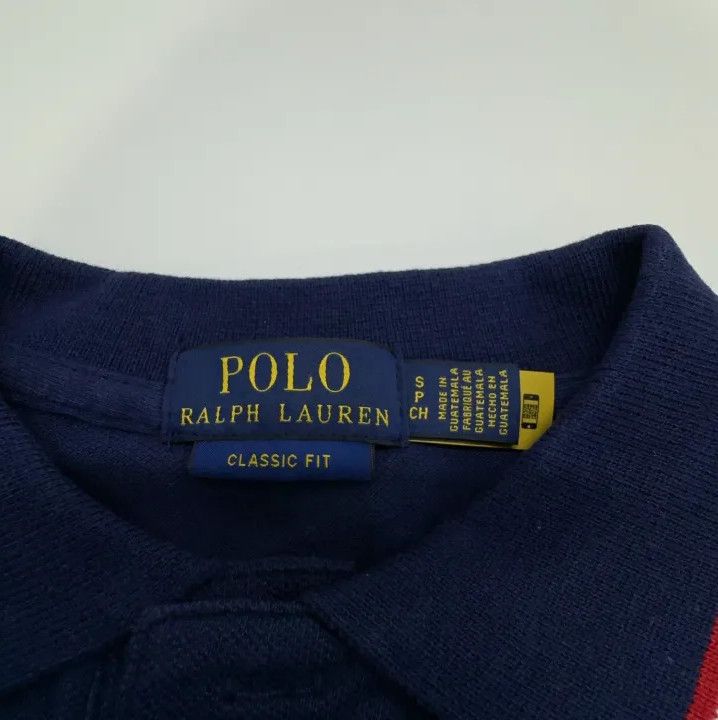Polo Ralph Lauren Polo Ralph Lauren SS22 Small Logo Stripe Trim Polo Shirt Size US S / EU 44-46 / 1 - 5 Thumbnail