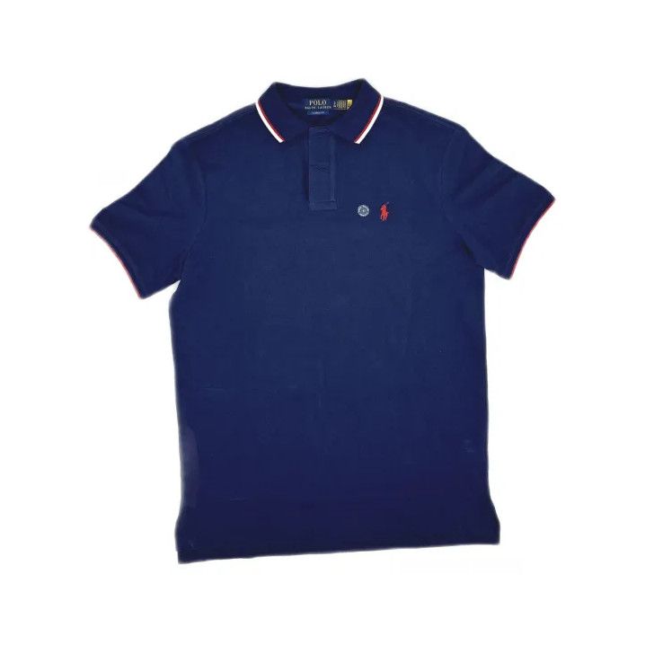 Polo Ralph Lauren Polo Ralph Lauren SS22 Small Logo Stripe Trim Polo Shirt Size US S / EU 44-46 / 1 - 2 Thumbnail