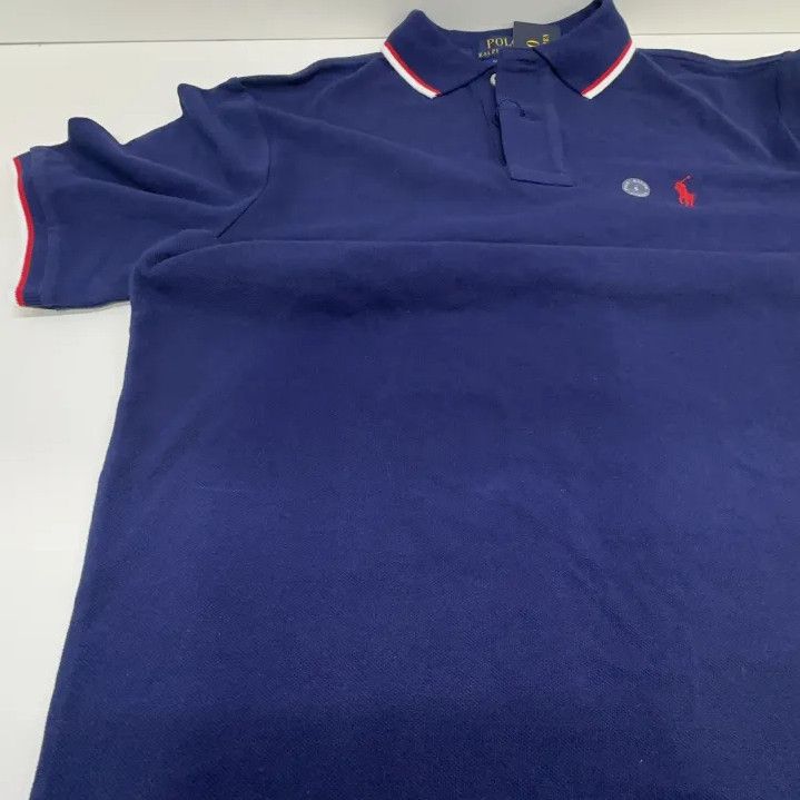 Polo Ralph Lauren Polo Ralph Lauren SS22 Small Logo Stripe Trim Polo Shirt Size US S / EU 44-46 / 1 - 7 Thumbnail