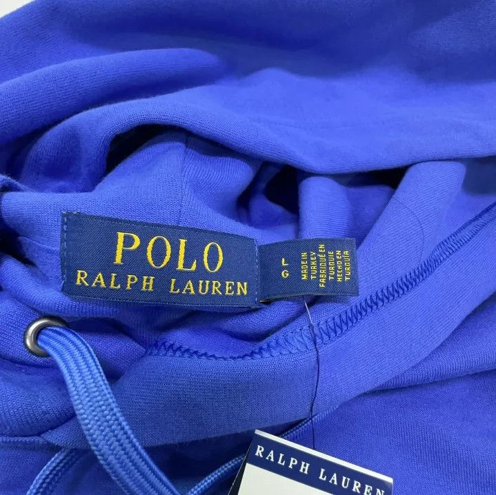 Polo Ralph Lauren Polo Ralph Lauren Embroidered Logo Hooded Sweatshirt Size US L / EU 52-54 / 3 - 4 Thumbnail