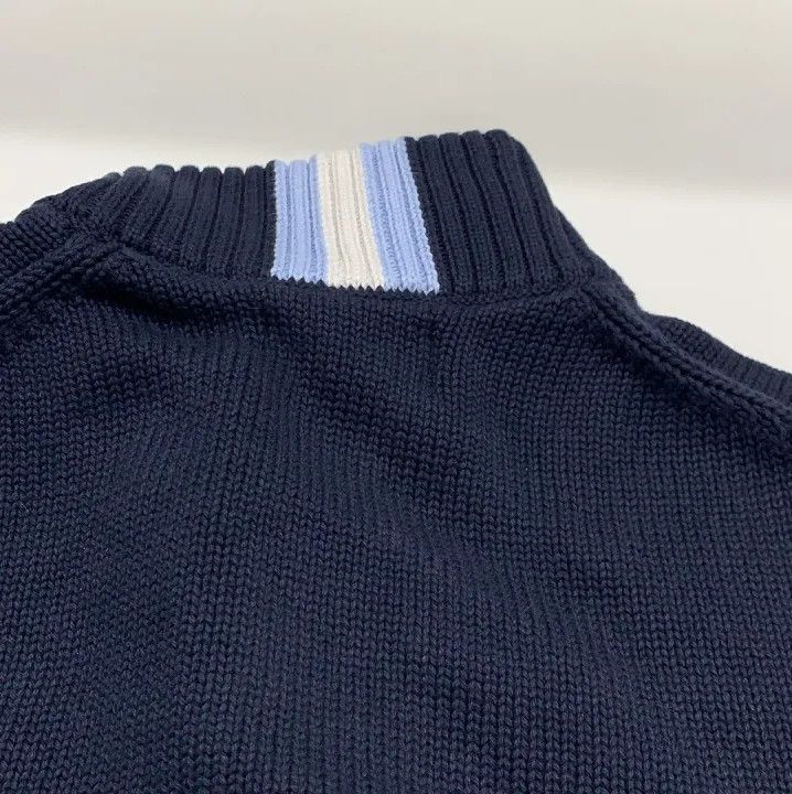Polo Ralph Lauren Polo Ralph Lauren Classic Navy Zip-Up Sweater Size US L / EU 52-54 / 3 - 4 Thumbnail