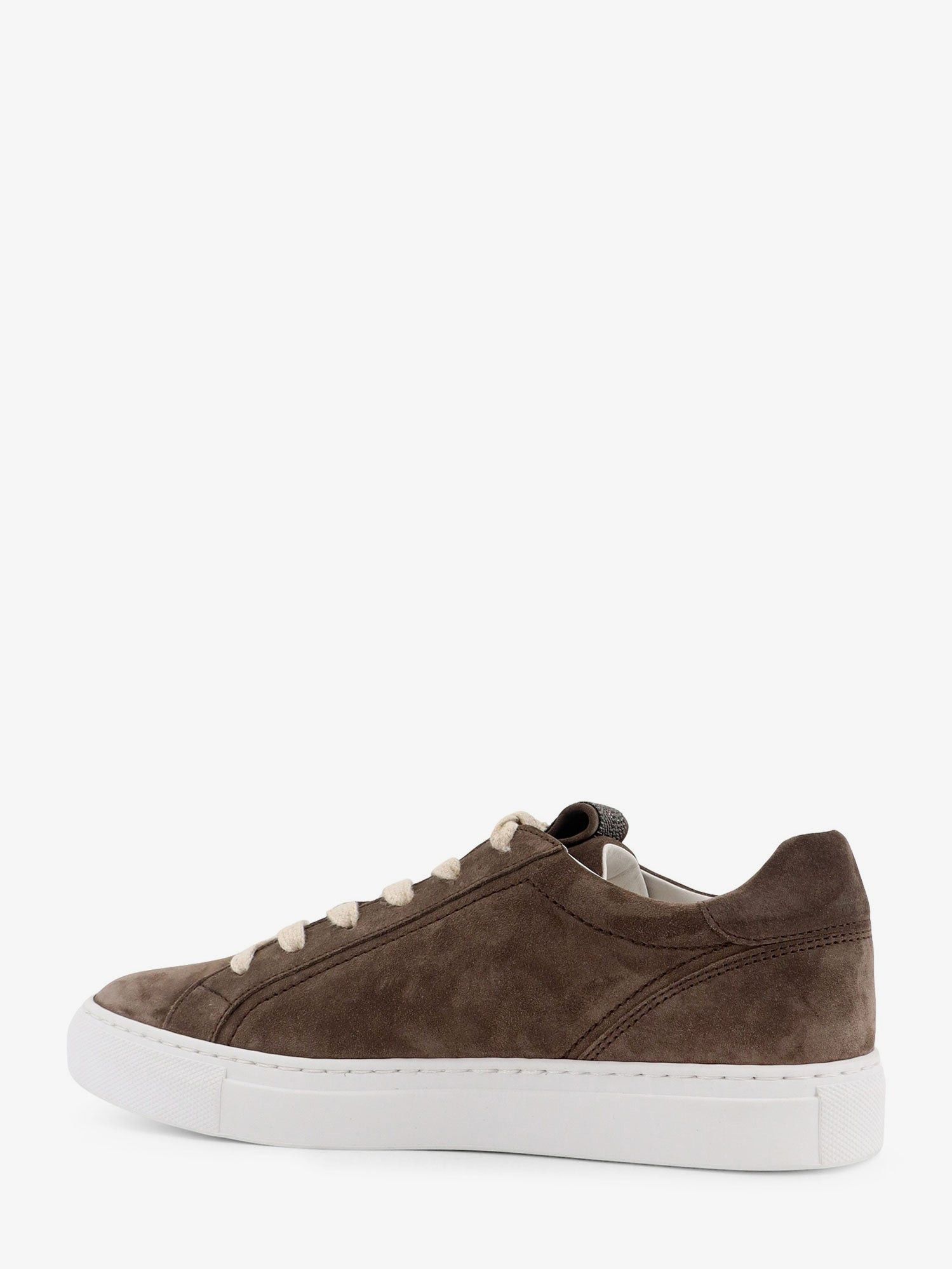 Brunello Cucinelli Brunello Cucinelli Suede sneakers with Monili detail IT 38 Women - USA Tariffs Included Size US 8 / IT 38 - 3 Thumbnail