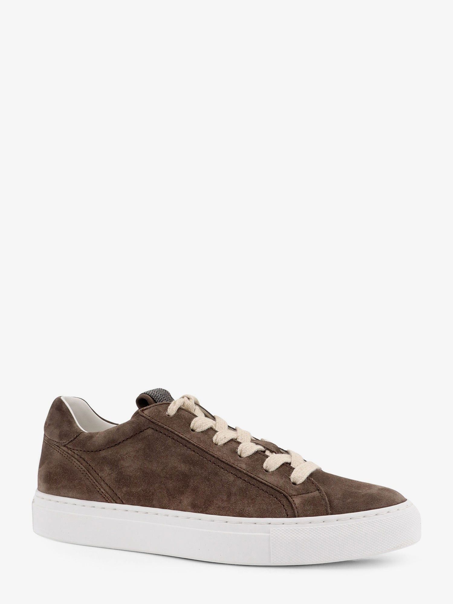 Brunello Cucinelli Brunello Cucinelli Suede sneakers with Monili detail IT 40 Women - USA Tariffs Included Size US 10 / IT 40 - 2 Thumbnail
