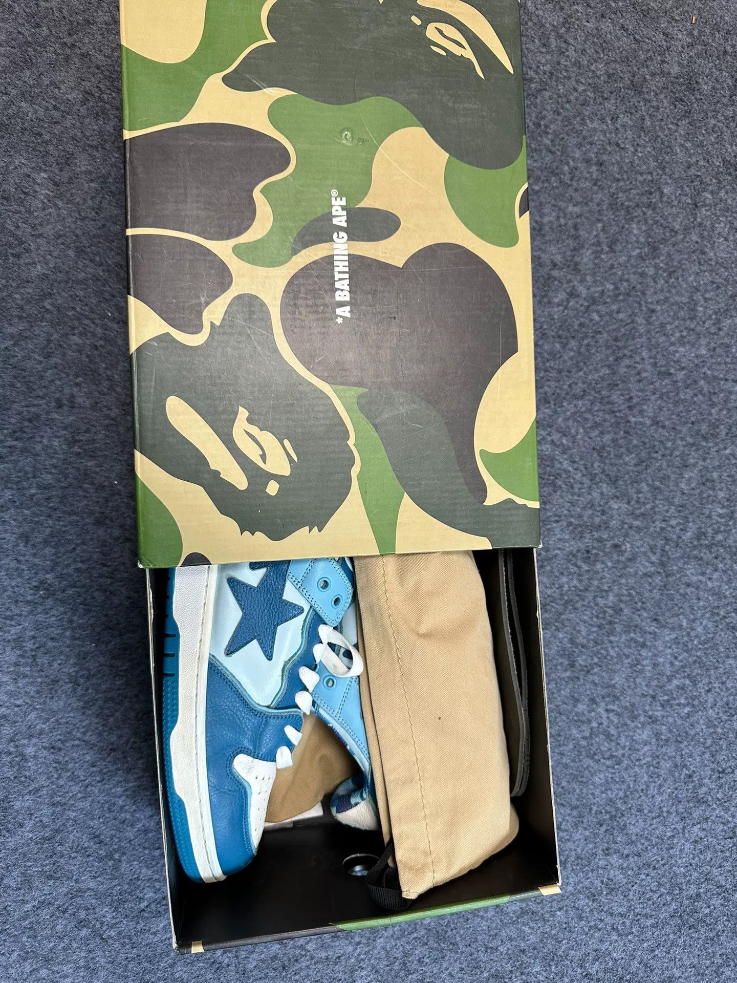 Bape Bape Ta Multi Shark Shoes Low Top Size US 13 / EU 46 - 9 Thumbnail